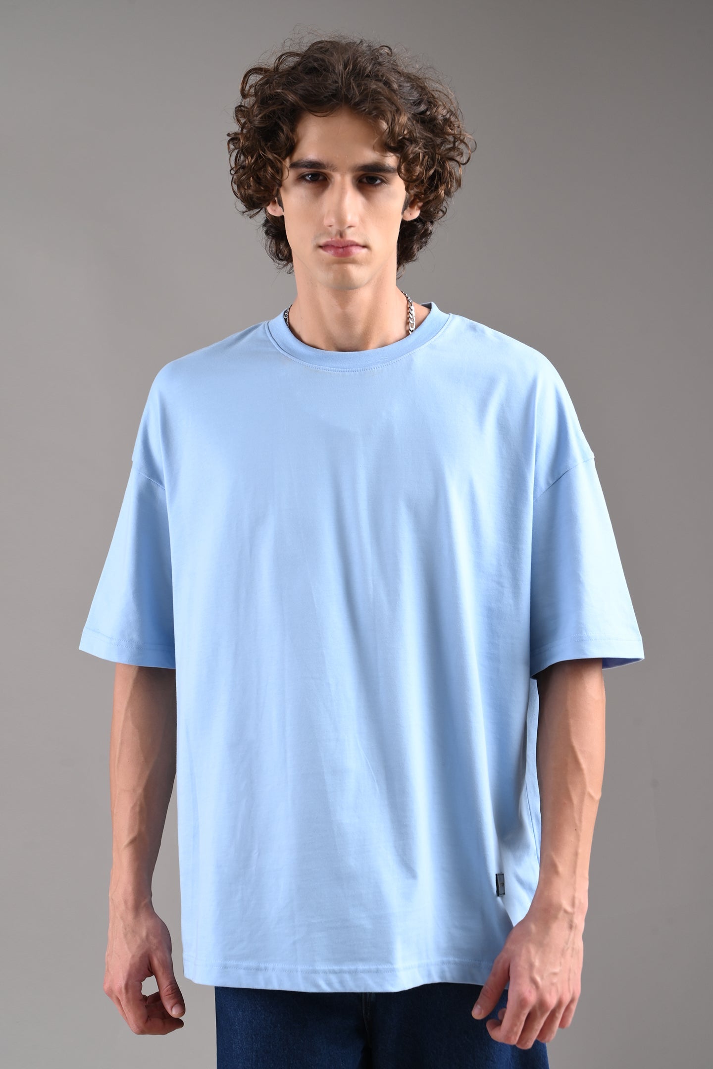 Pack of 3 Baggy T-shirts - Navy/Red/Blue