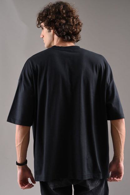 URC Dragon Black Baggy Fit T-Shirt Men