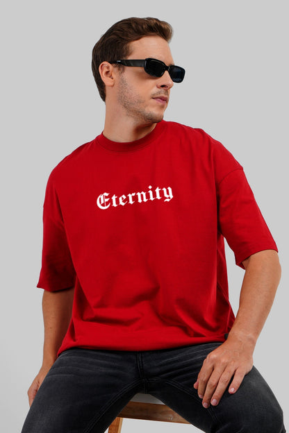 Eternity Red Baggy Fit T-Shirt Men