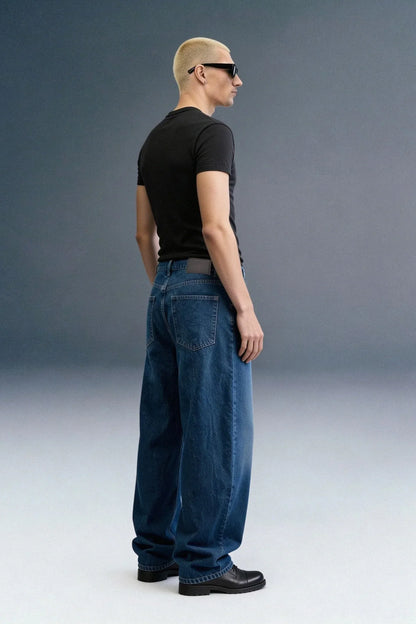Indigo Men's Baggy Jeans