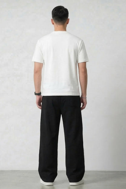 Black Cotton Joggers