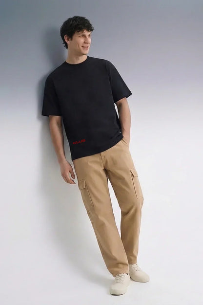 Underrated Essential Black Oversized T-shirt Men