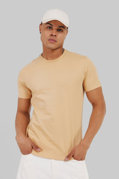 Pack of 5 Regular Fit T-shirts - Green/White/Red/Navy/Beige
