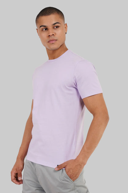 Pack of 3 Regular Fit T-shirts - Green/Lilac/Black