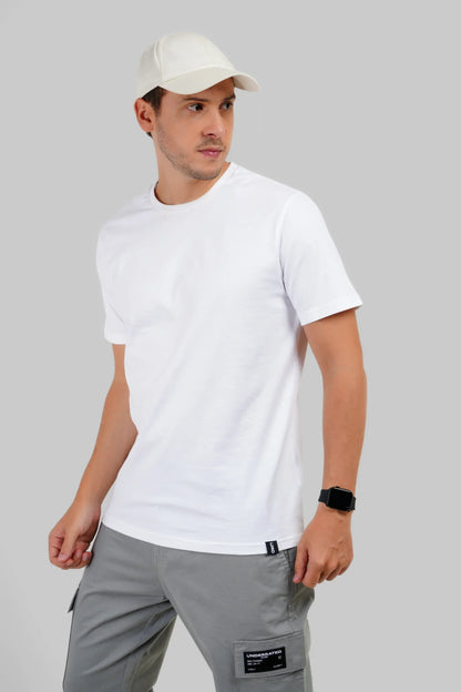 Pack of 4 Regular Fit T-shirts - Green/Navy/Black/White