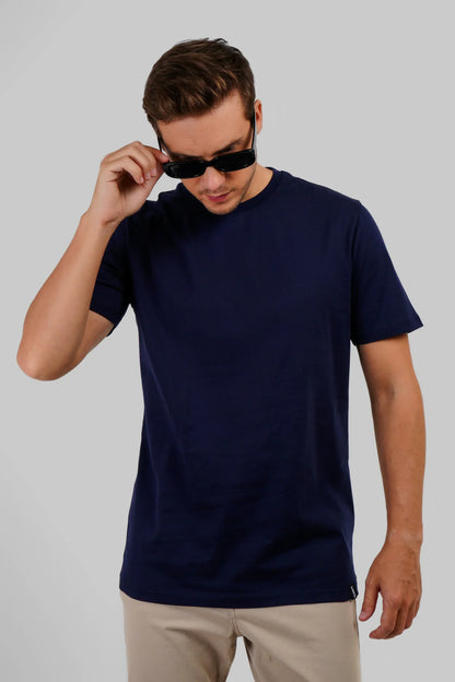Pack of 5 Regular Fit T-shirts - Black/Grey/Navy/Red/White