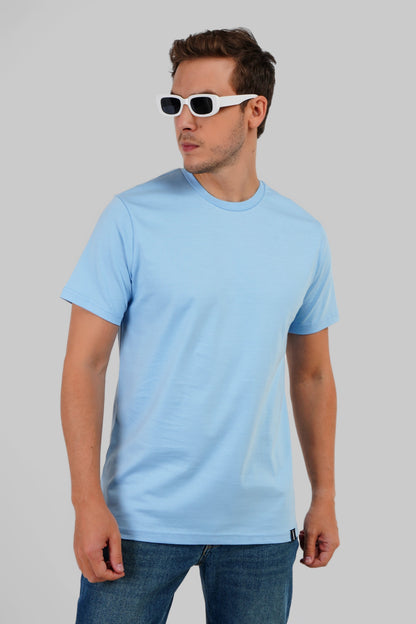 Pack of 4 Regular T-shirts - Beige/Blue/Navy/Black