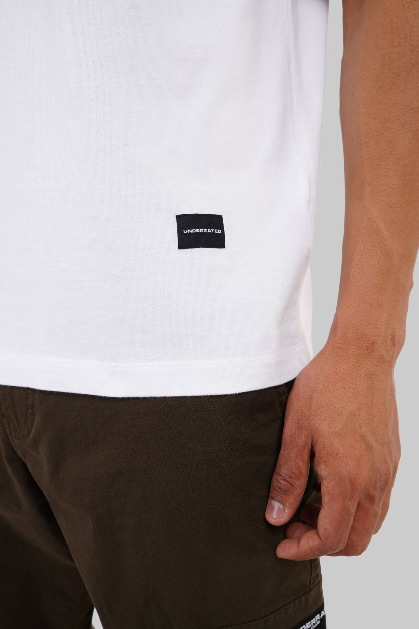 Need 4 Speed White Oversized Fit T-Shirt Men