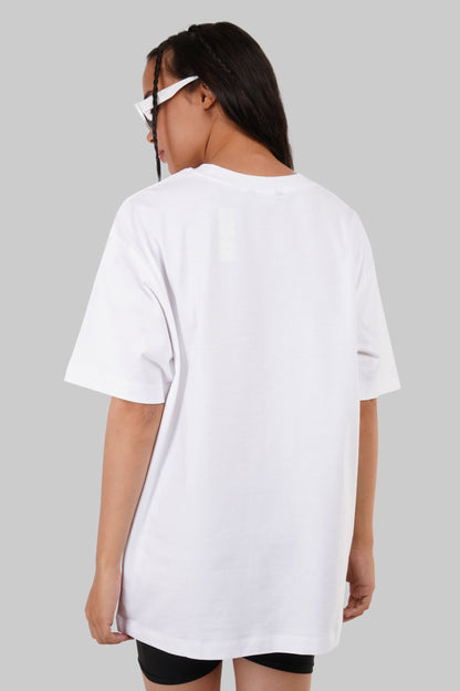 Chilli Mood White Oversized T-shirt Women