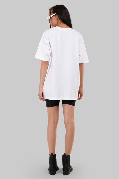 Stoned White Oversized T-shirt Women