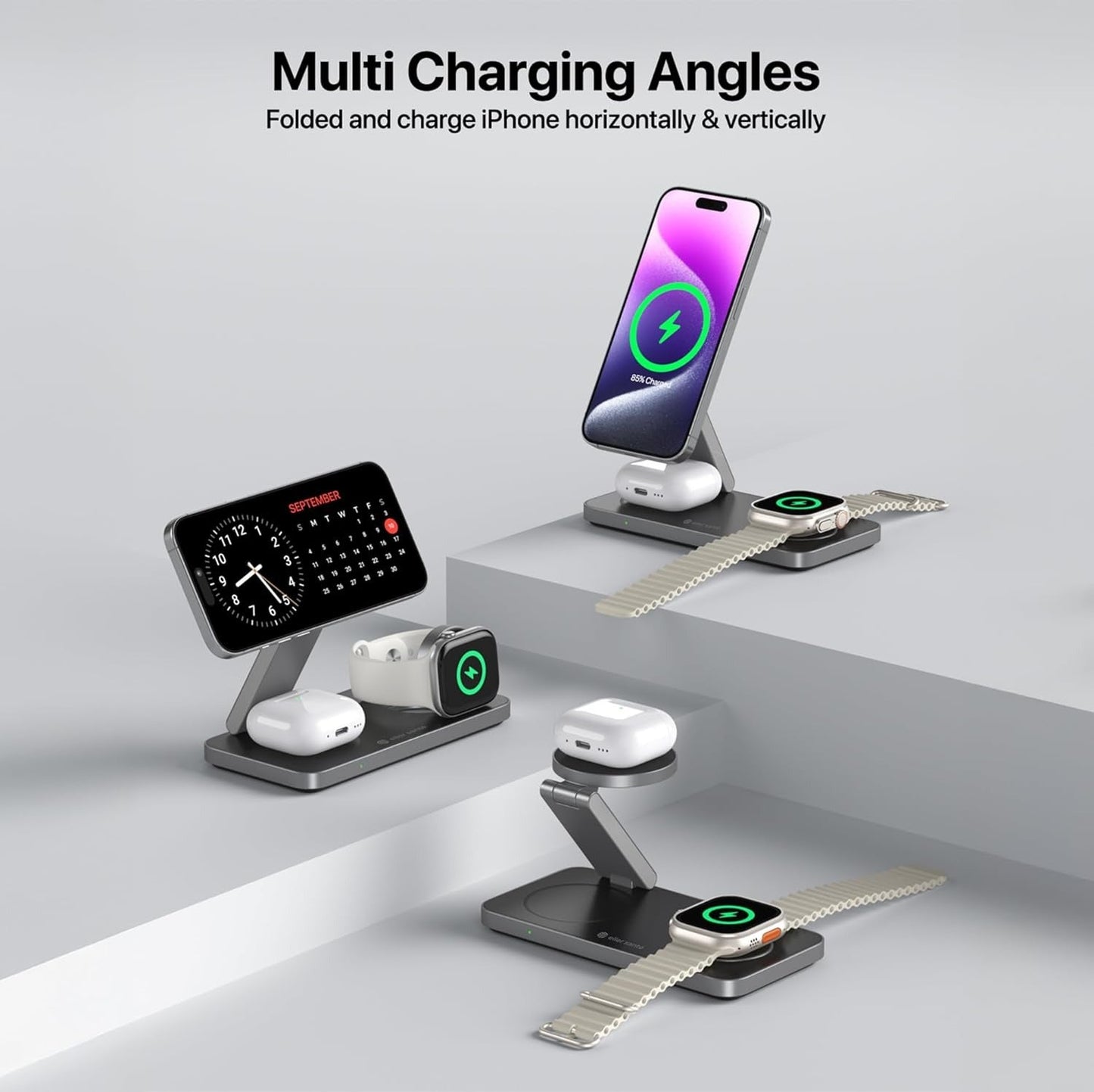 3 In 1 Magnetic Wireless Charger