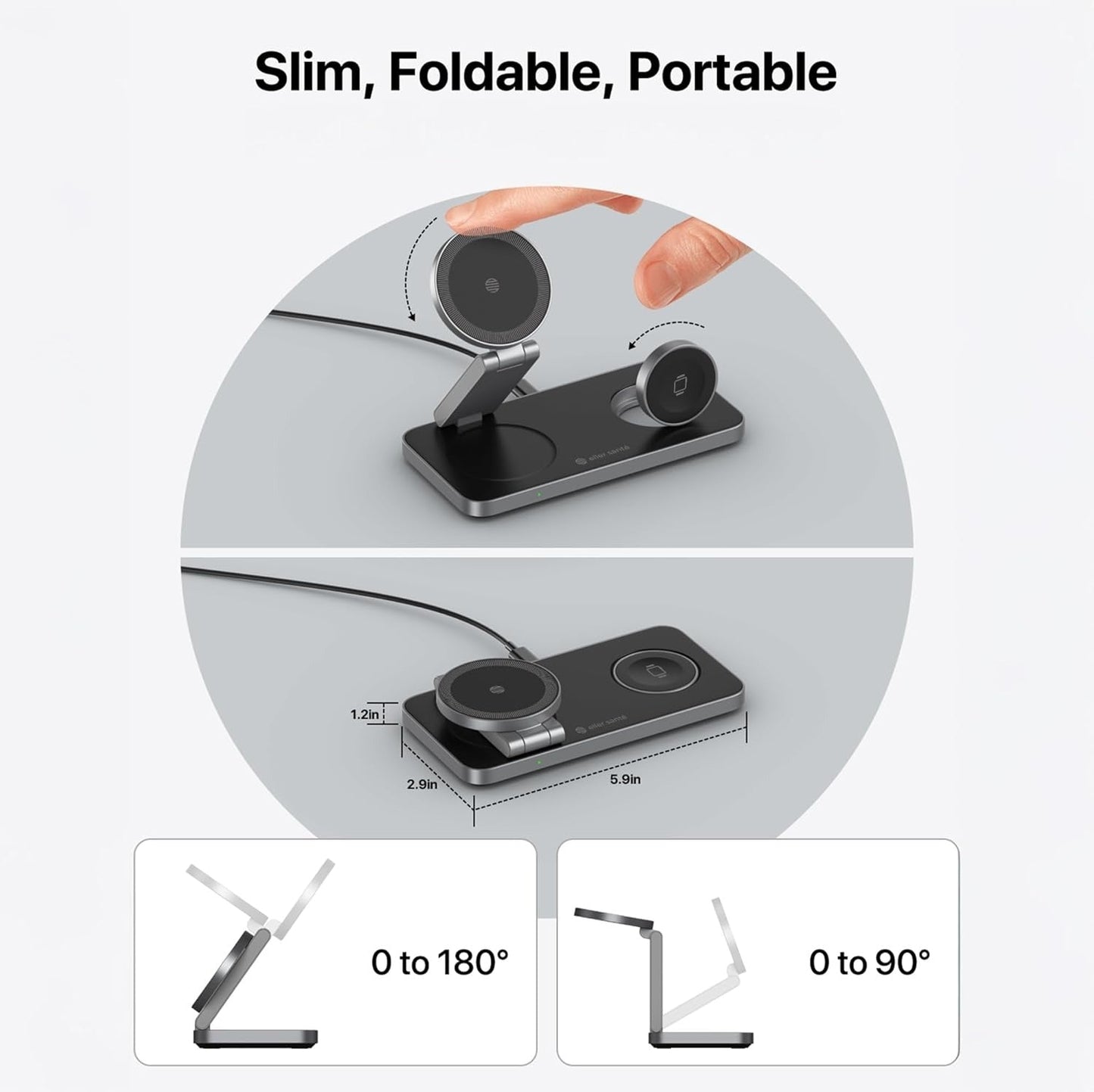 3 In 1 Magnetic Wireless Charger